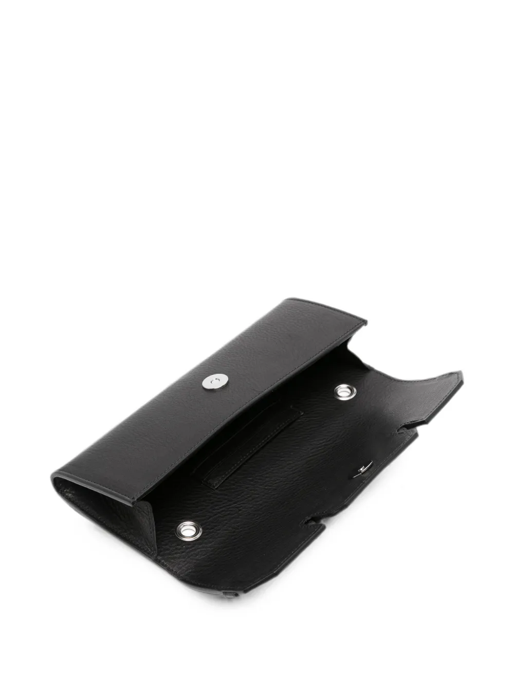 DSQUARED2 Clutch met logo-applicatie Zwart