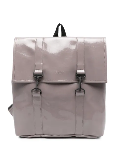 Rains mini W3 glaze-effect backpack