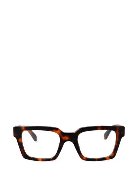 Off-White Eyewear Arrows logo-detail square-frame glasses