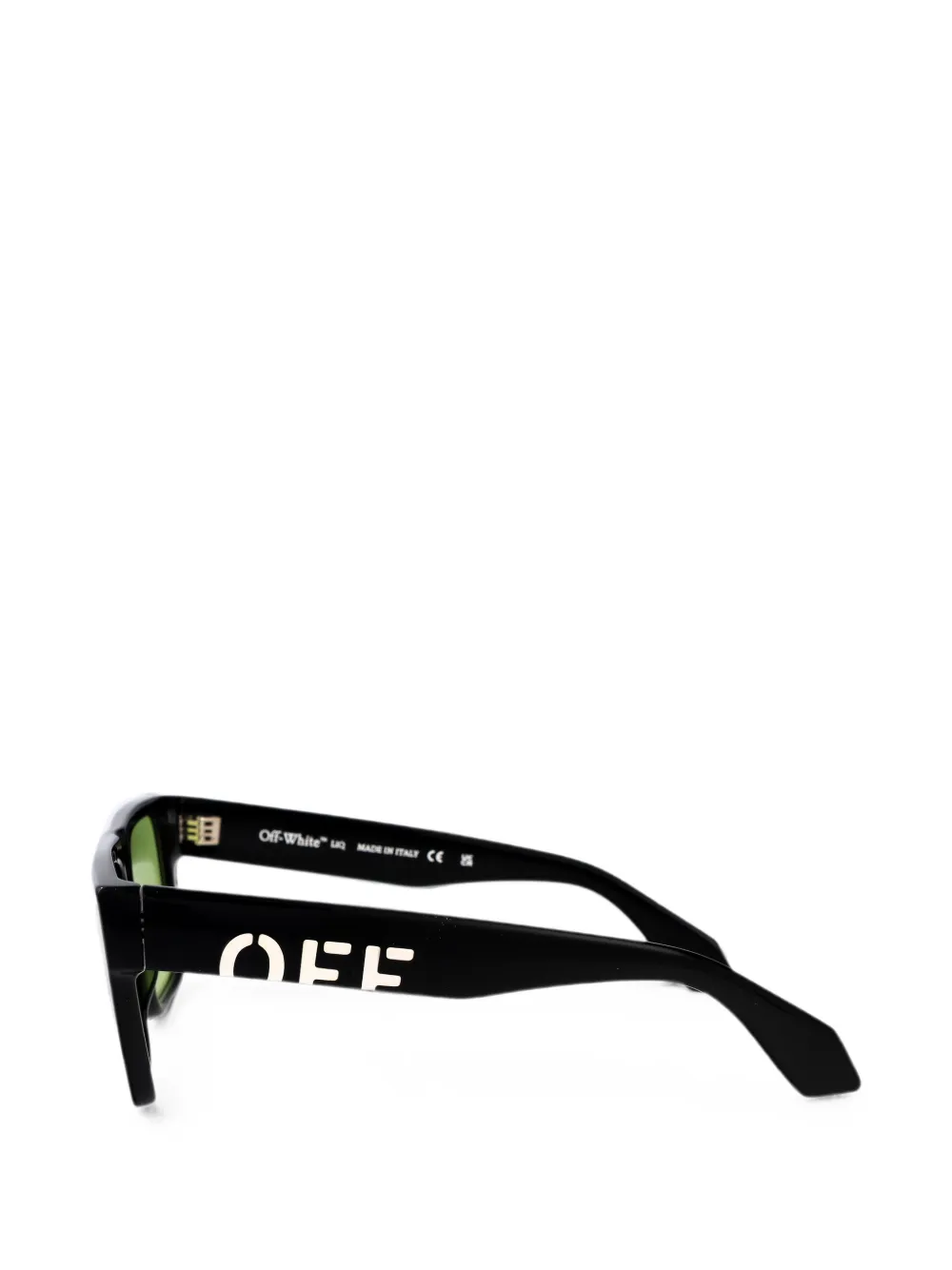 Off-White Eyewear Casper zonnebril met logo-detail Zwart