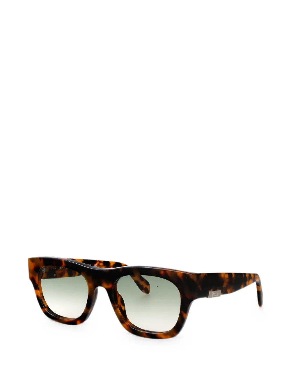 Palm Angels Eyewear Clifton zonnebril met vierkant montuur Bruin
