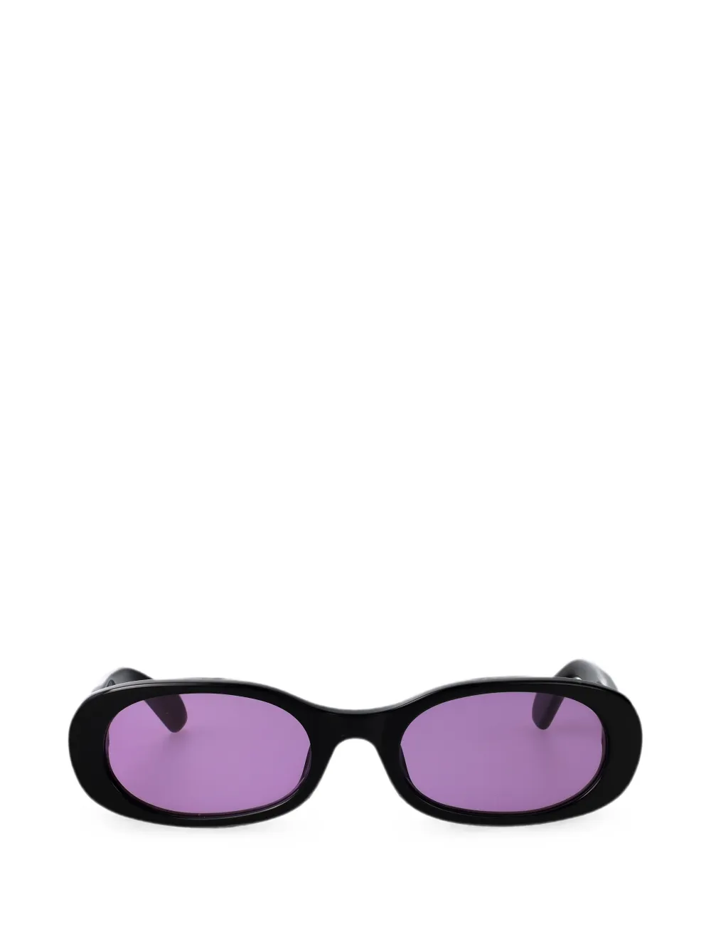 Off-White Eyewear Adams oval-frame sunglasses - Schwarz