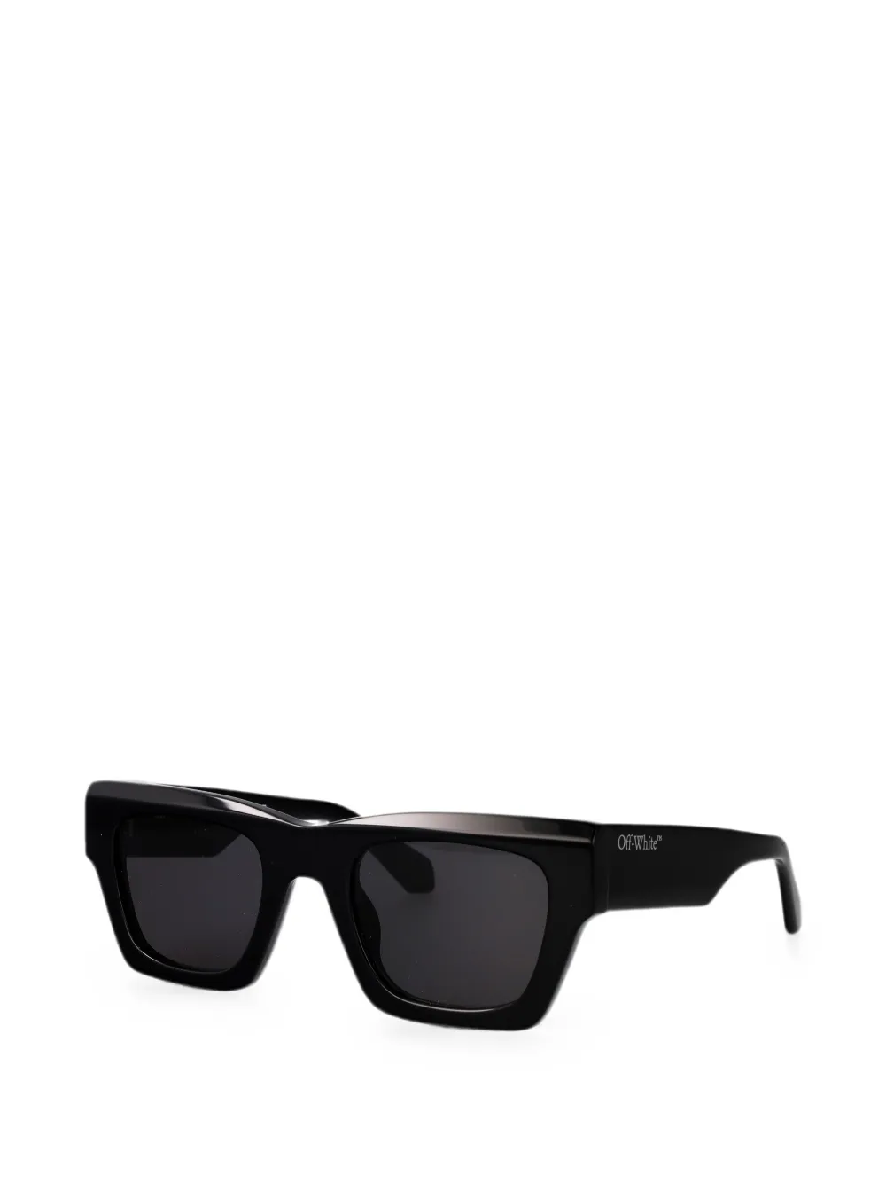 Off-White Eyewear Davie zonnebril met vierkant montuur Zwart