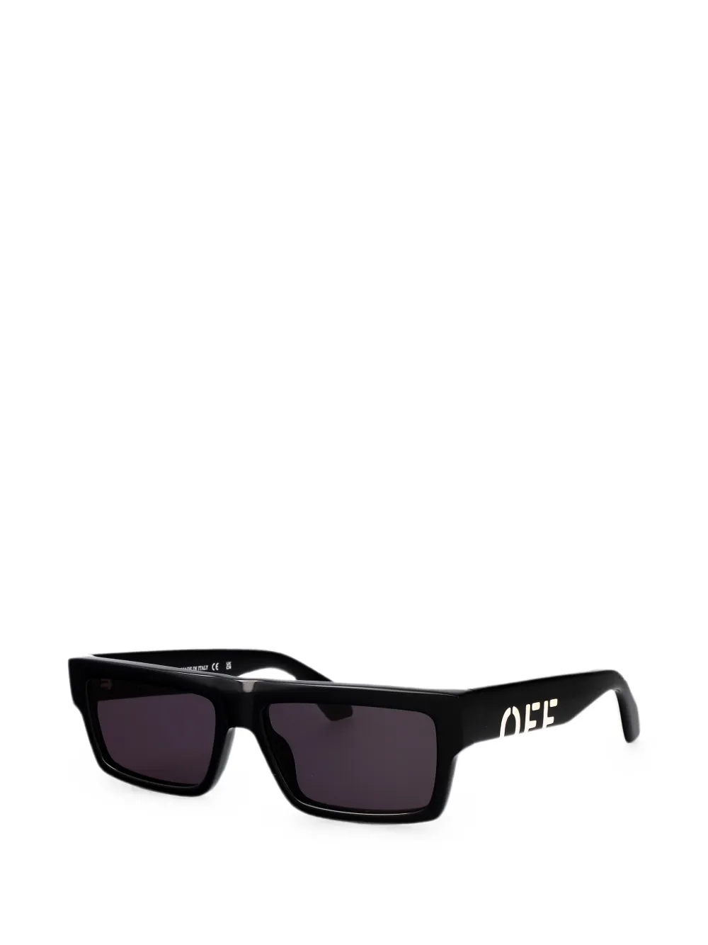 Off-White Eyewear Montgomery zonnebril met rechthoekig montuur Zwart