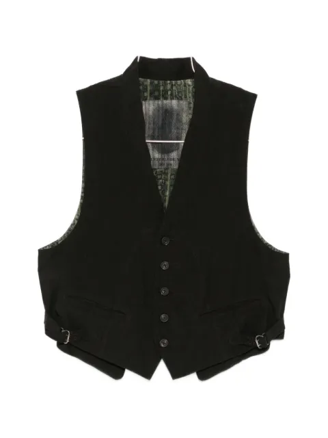 Ziggy Chen button-fastening waistcoat