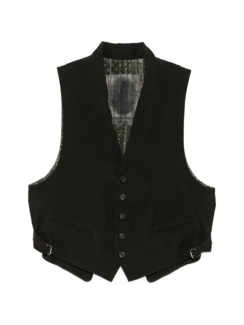 Ziggy Chen button-fastening waistcoat
