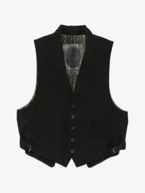 Ziggy Chen button-fastening waistcoat