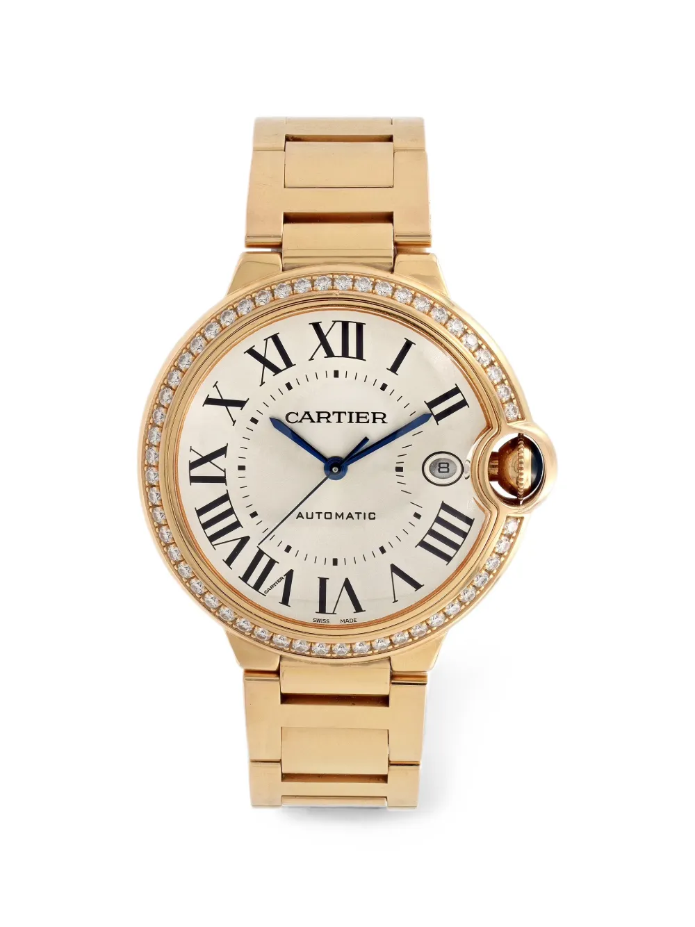 Cartier Ballon Bleu diamond 40mm watch - Argento