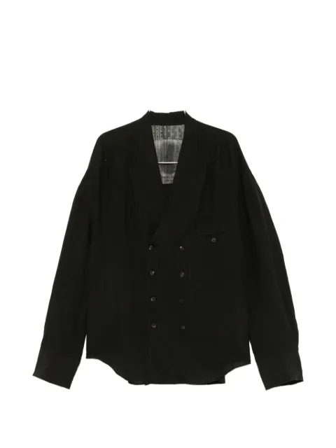 Ziggy Chen double-breasted buttoned jacket