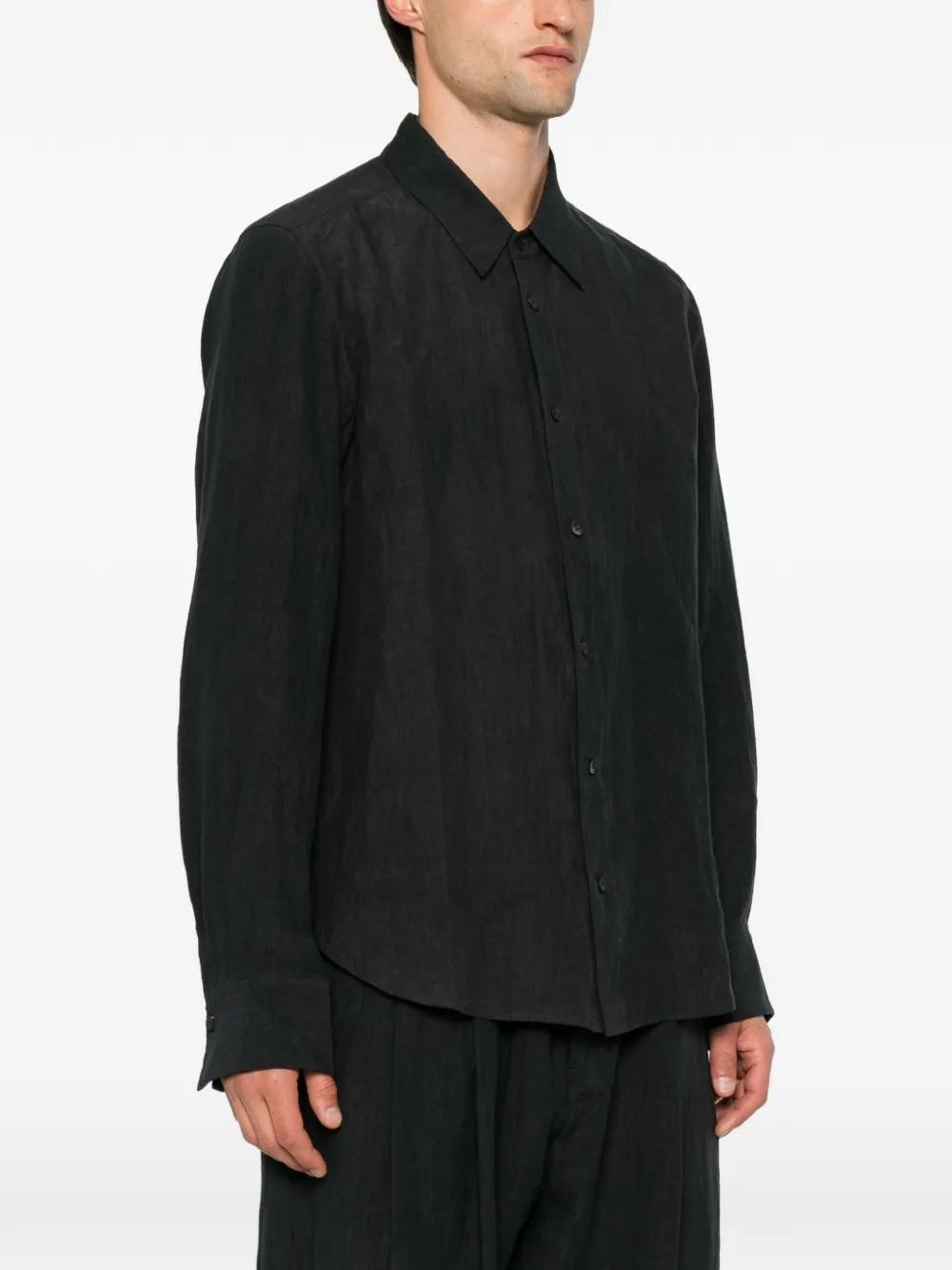 Ziggy Chen Gelaagd overhemd Blauw
