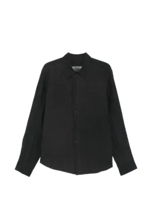 Giorgio Armani ジップアップ シャツ | ブラック | FARFETCH JP