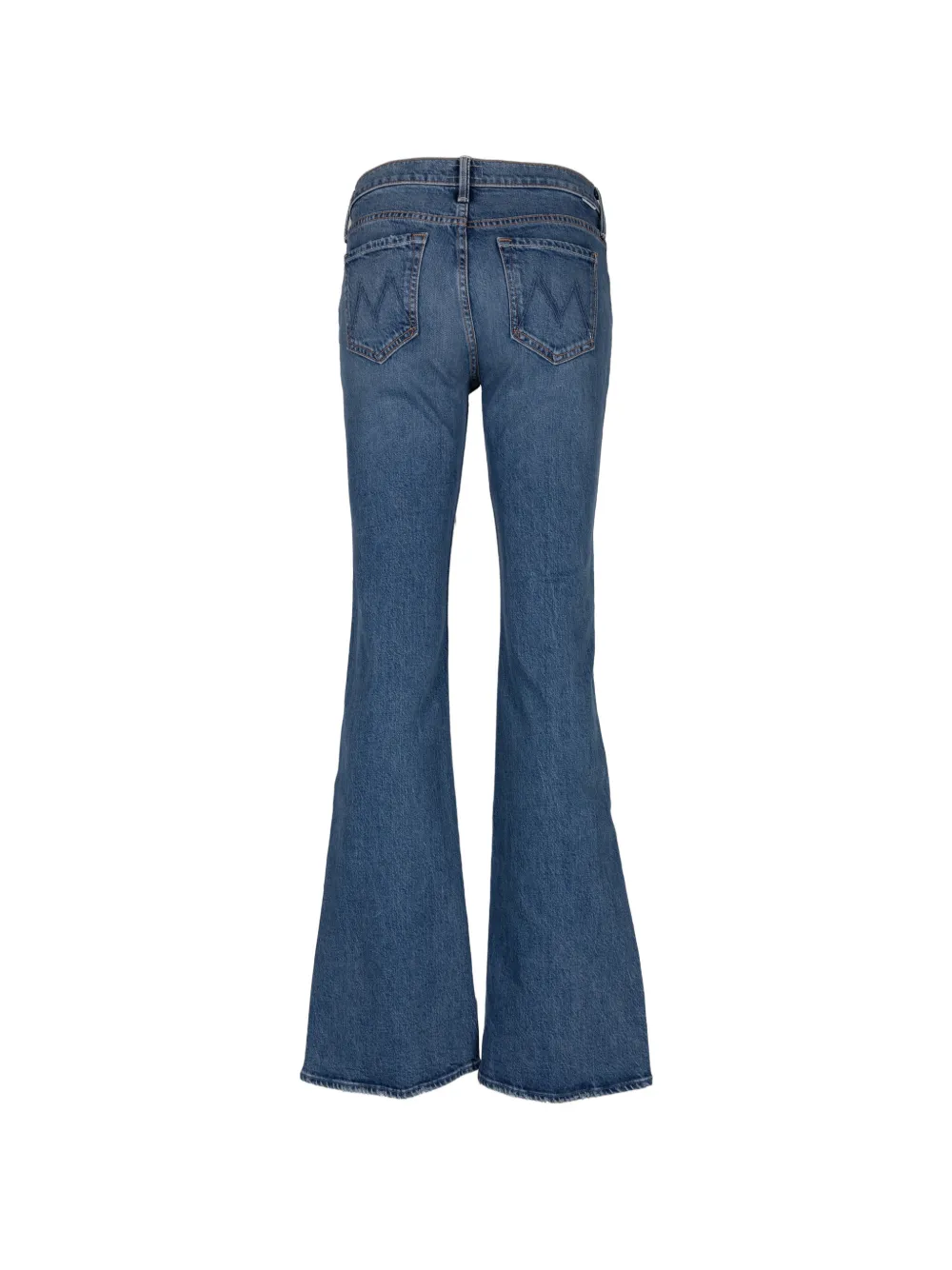 MOTHER The Jinx flared jeans met vervaagd effect Blauw