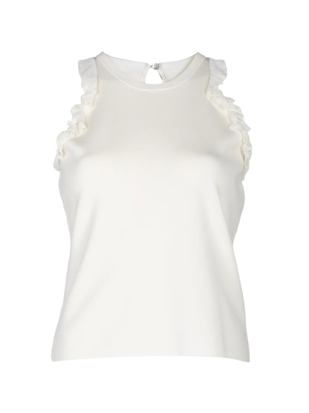 Cinq A Sept Martha ruffle-trim top - Toni neutri