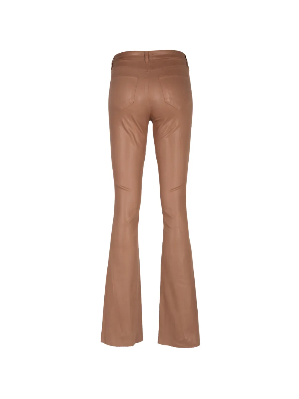 L'Agence Ruth jeans met gerafelde zoom Bruin