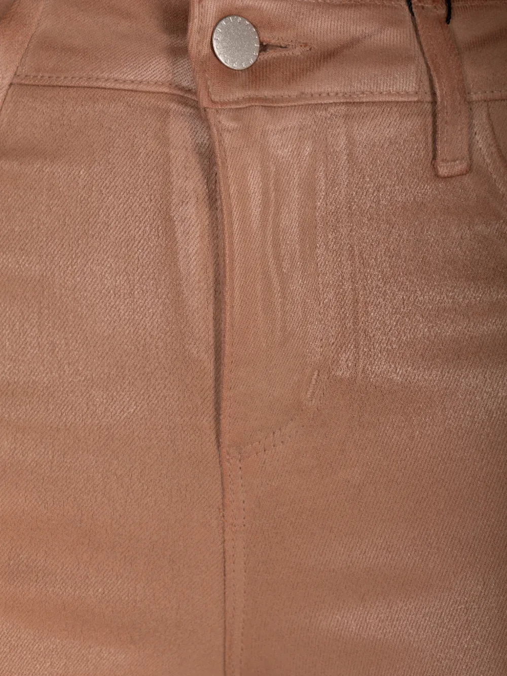L'Agence Ruth jeans met gerafelde zoom Bruin