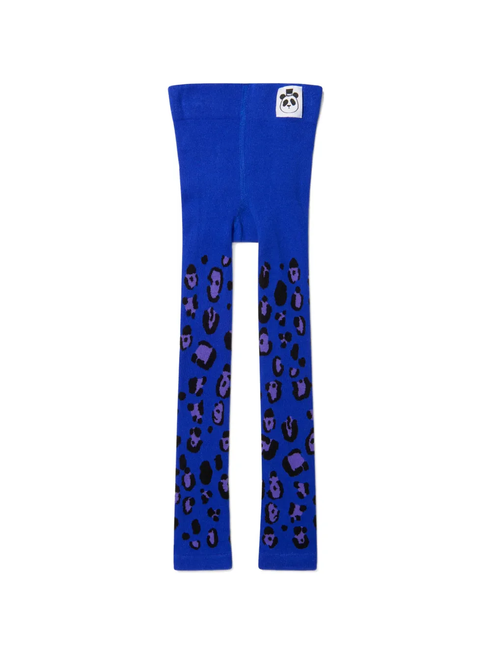 Mini Rodini Twee panty's met luipaardprint Oranje
