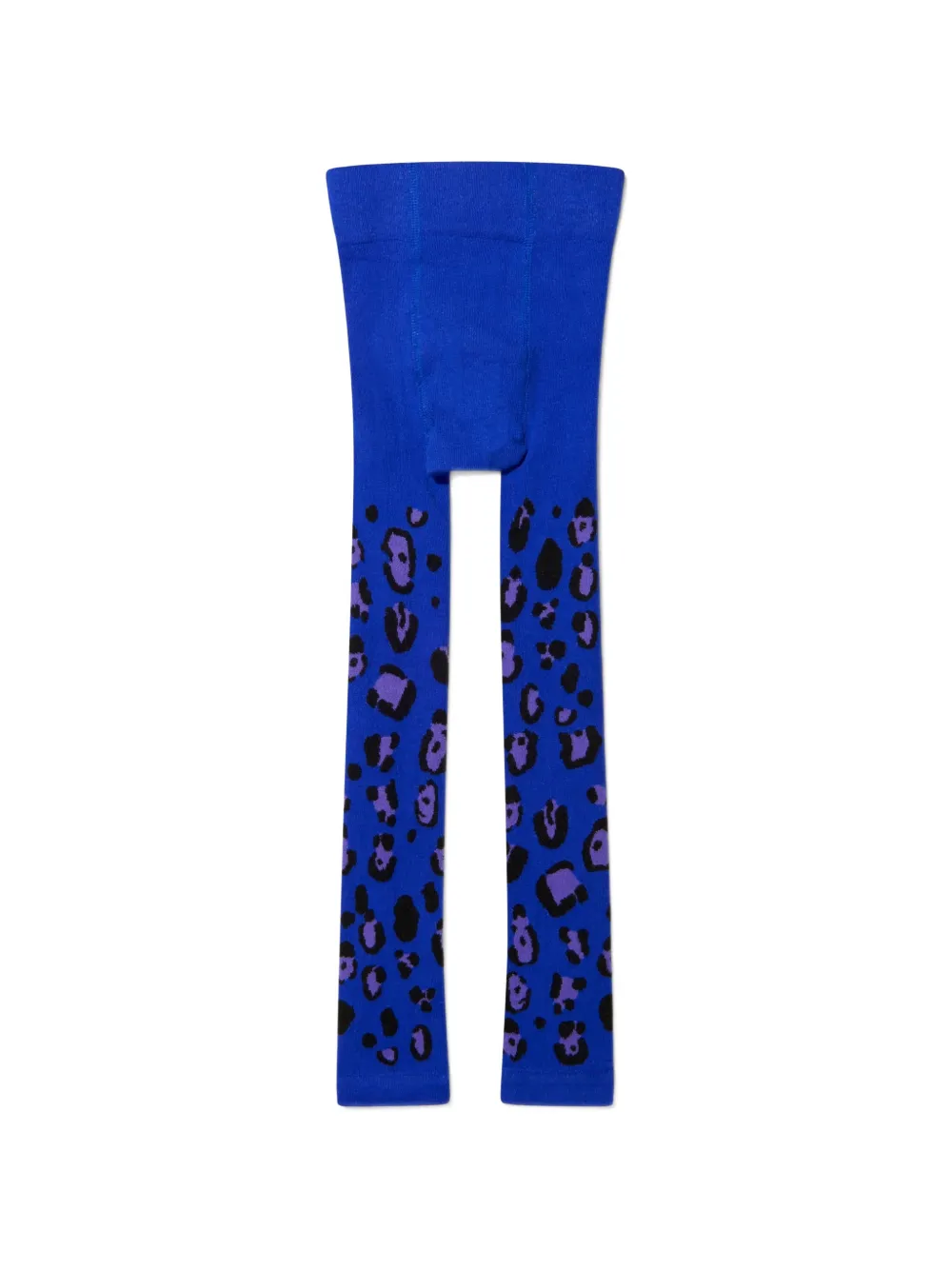 Mini Rodini Twee panty's met luipaardprint Oranje
