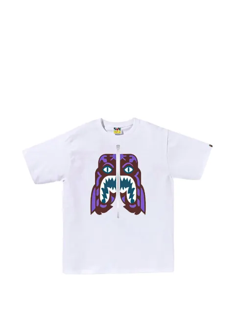 A BATHING APE® camiseta con motivo gráfico de tigre