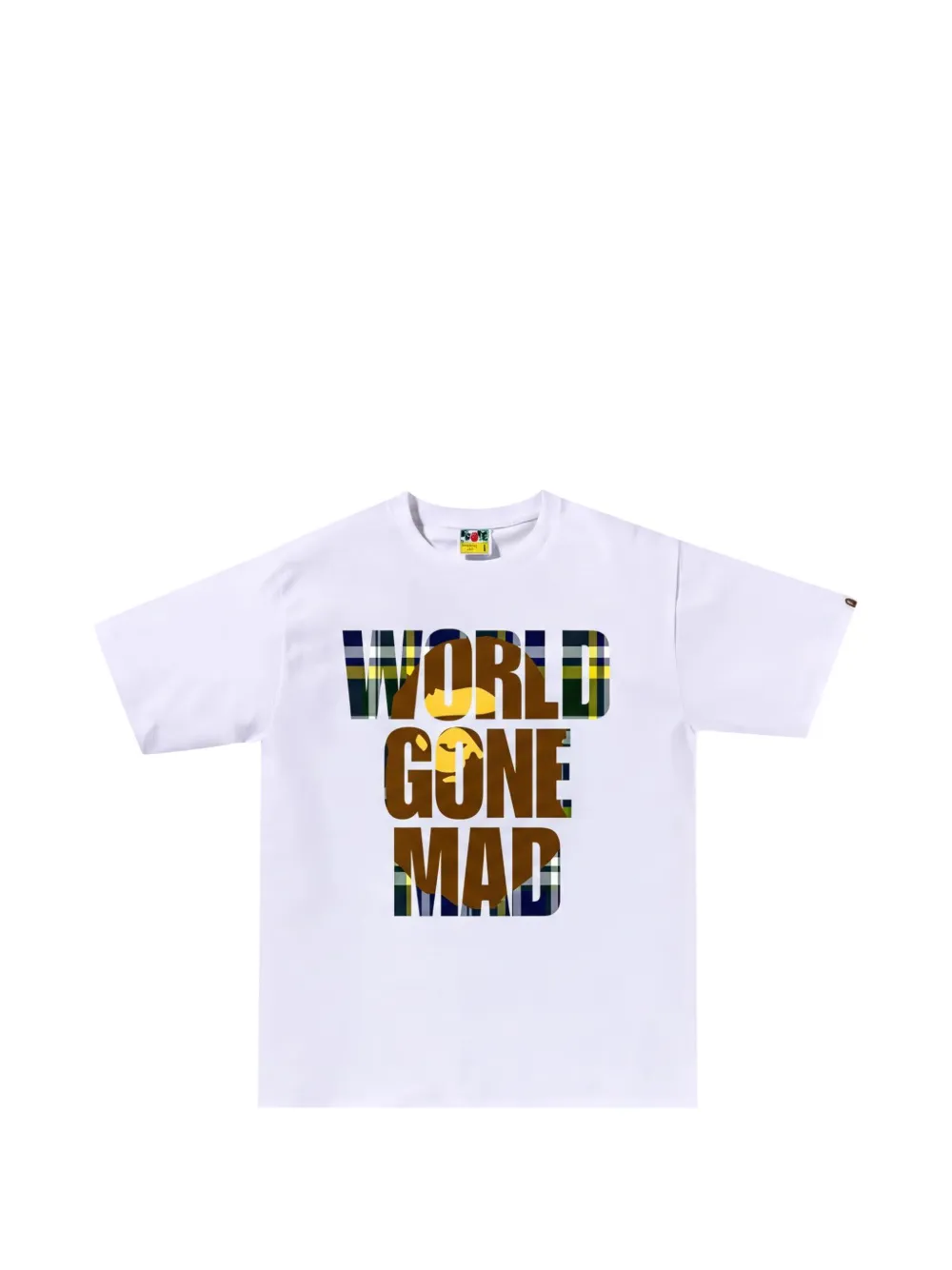 A BATHING APE® Ape Head WGM crew-neck T-shirt - Bianco