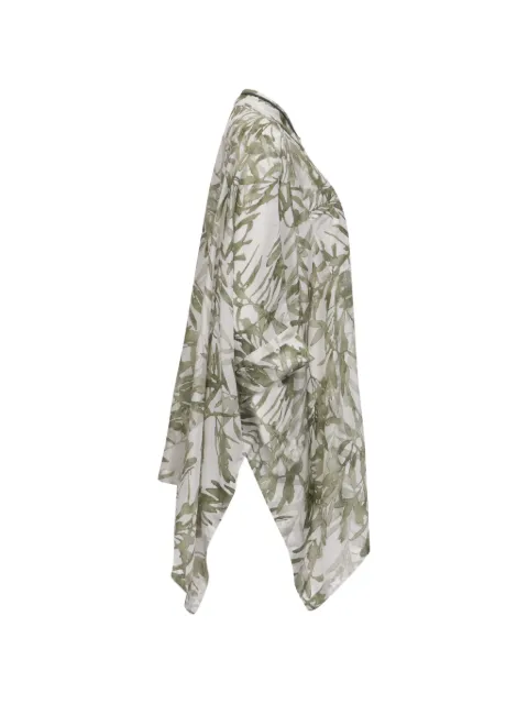 Brunello Cucinelli Vintage 2020s Herbarium silk shirt