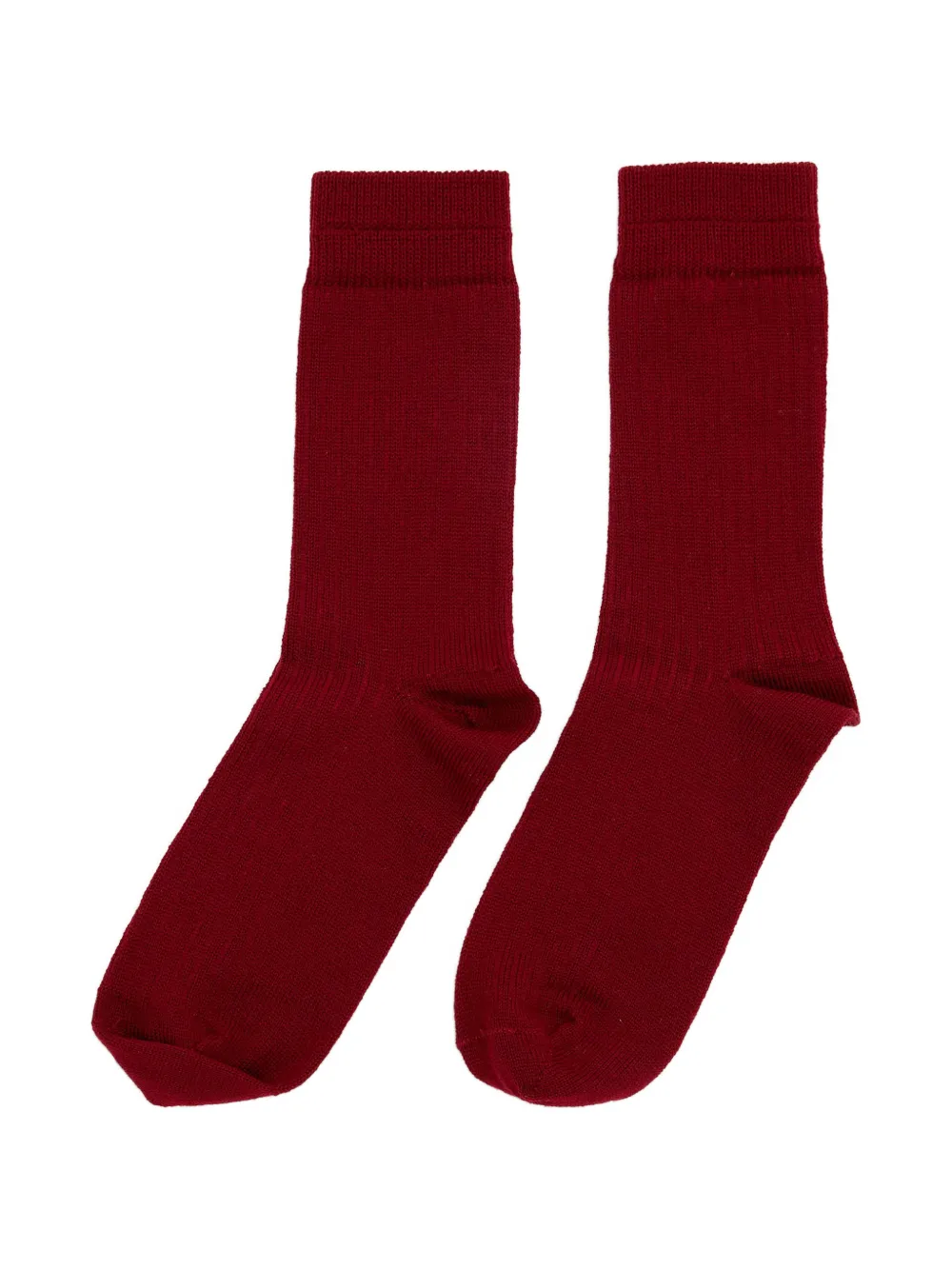 MM6 Maison Margiela Sokken van wolblend Rood