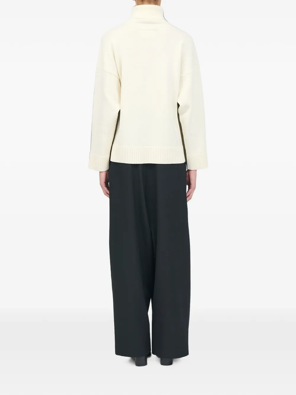 MM6 Maison Margiela Coltrui met colourblock Beige