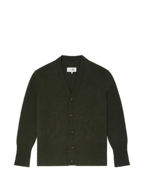 MM6 Maison Margiela wool V-neck cardigan
