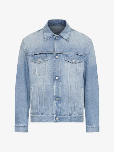 MM6 Maison Margiela layered denim jacket