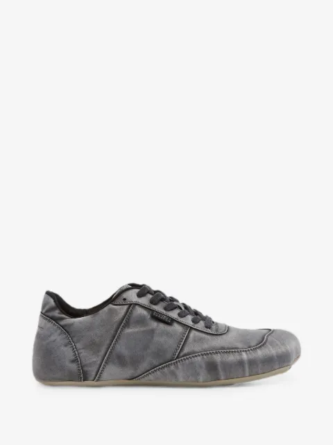 MM6 Maison Margiela faded-effect lace-up sneakers