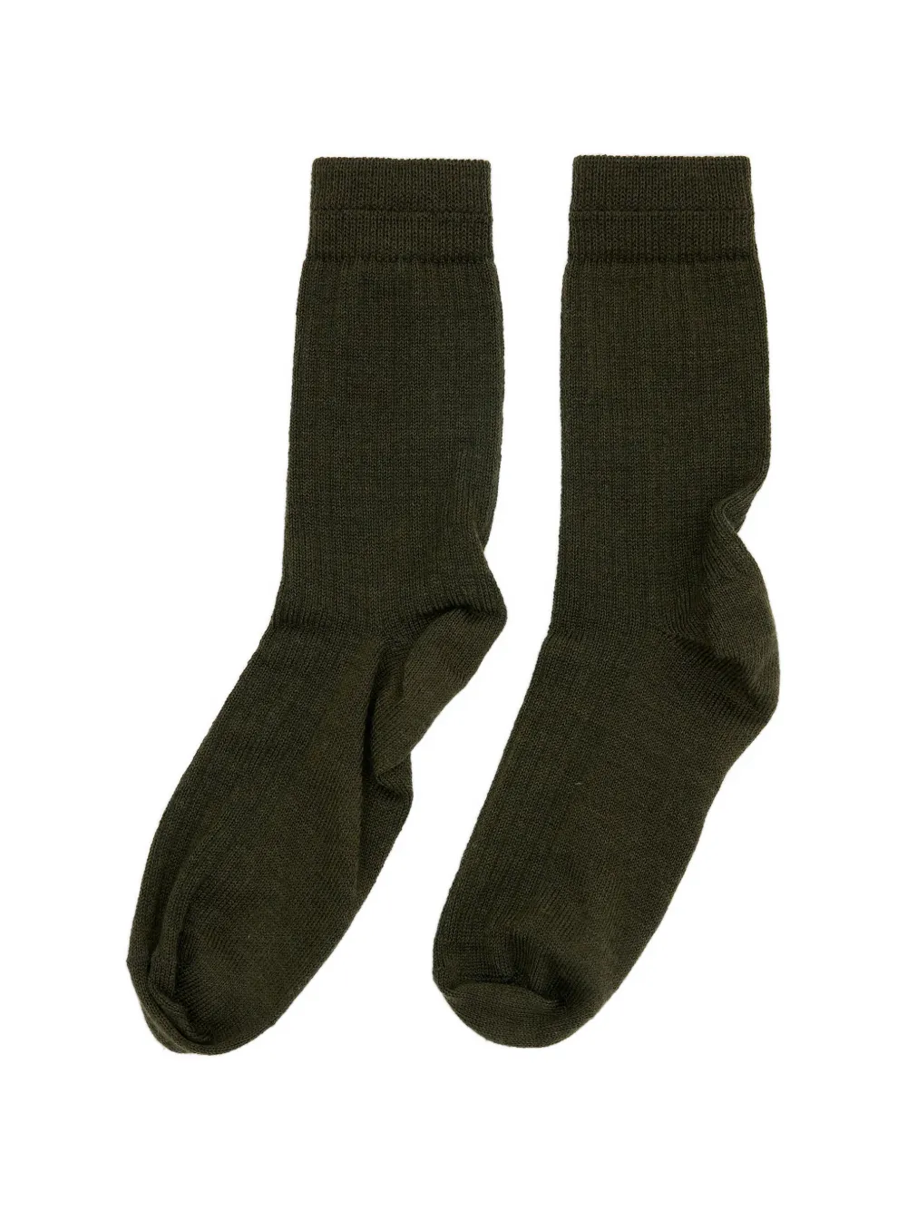 MM6 Maison Margiela Sokken van wolblend Groen