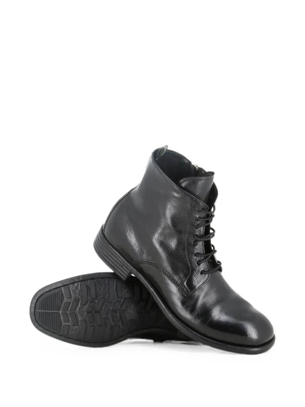 Officine Creative Calitxe 089 lace-up ankle boots Zwart