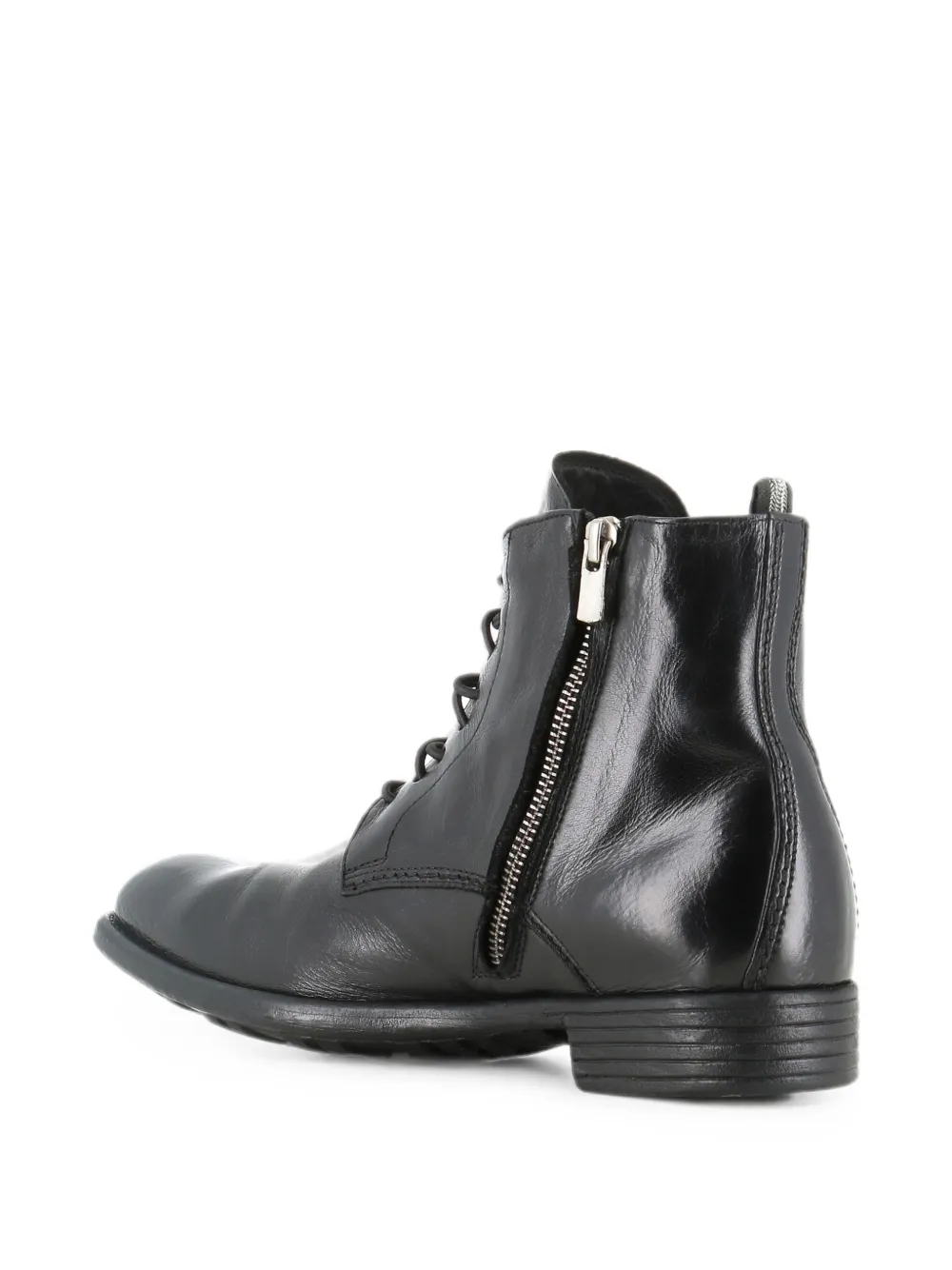 Officine Creative Calitxe 089 lace-up ankle boots Zwart