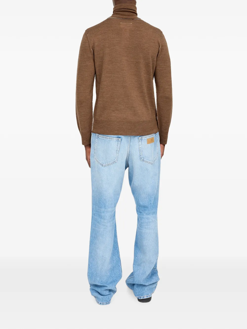 MM6 Maison Margiela Coltrui met logopatch Bruin