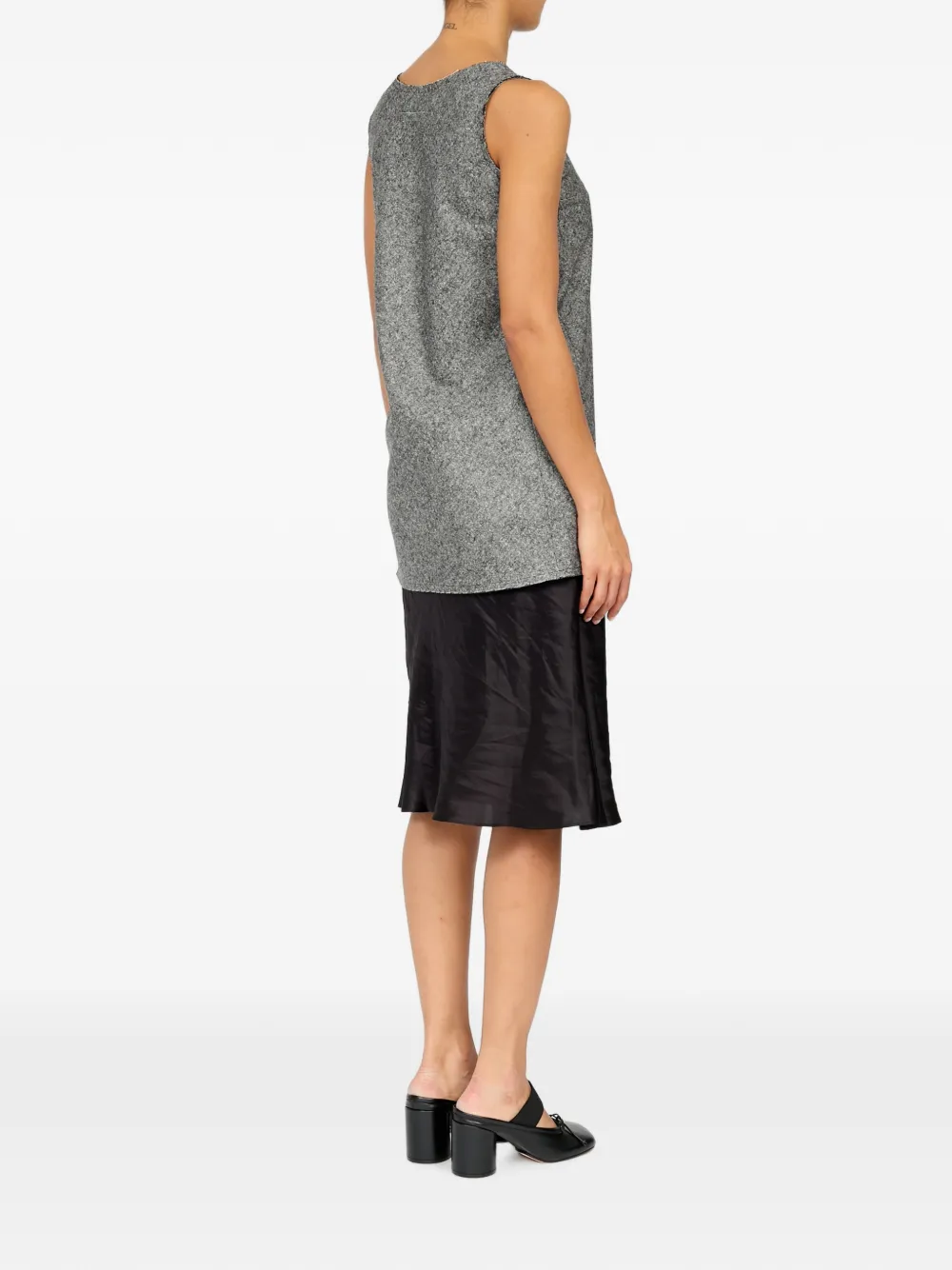 MM6 Maison Margiela Midi-jurk Grijs