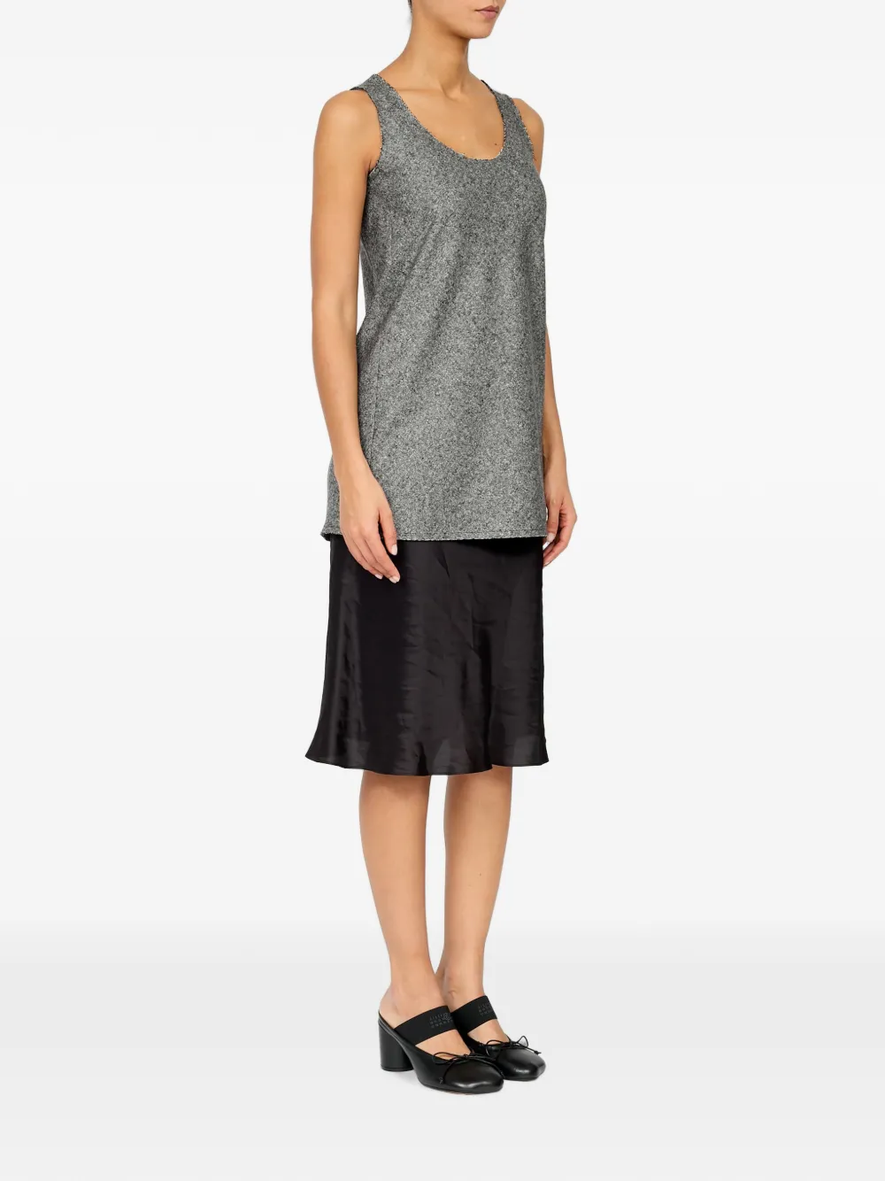 MM6 Maison Margiela Midi-jurk Grijs