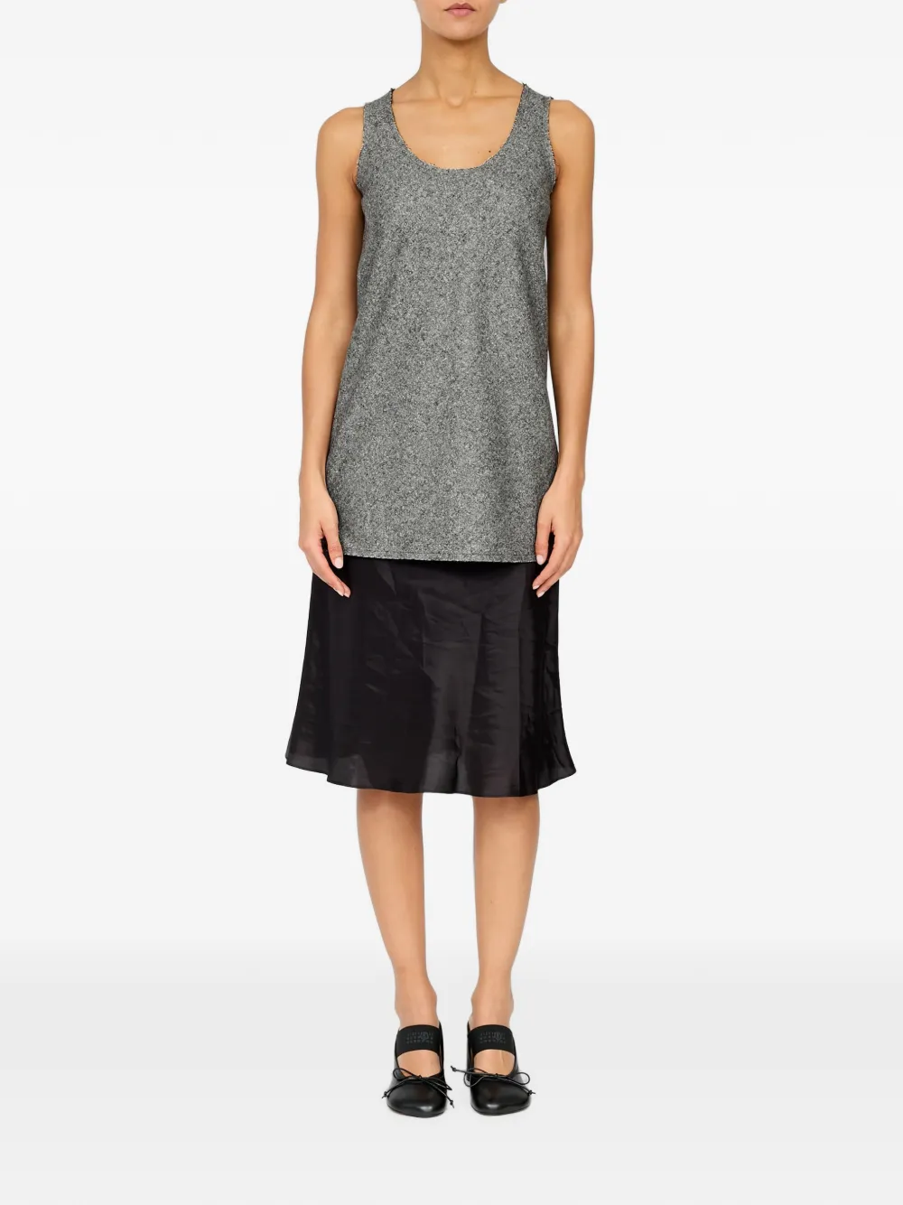 MM6 Maison Margiela Midi-jurk Grijs