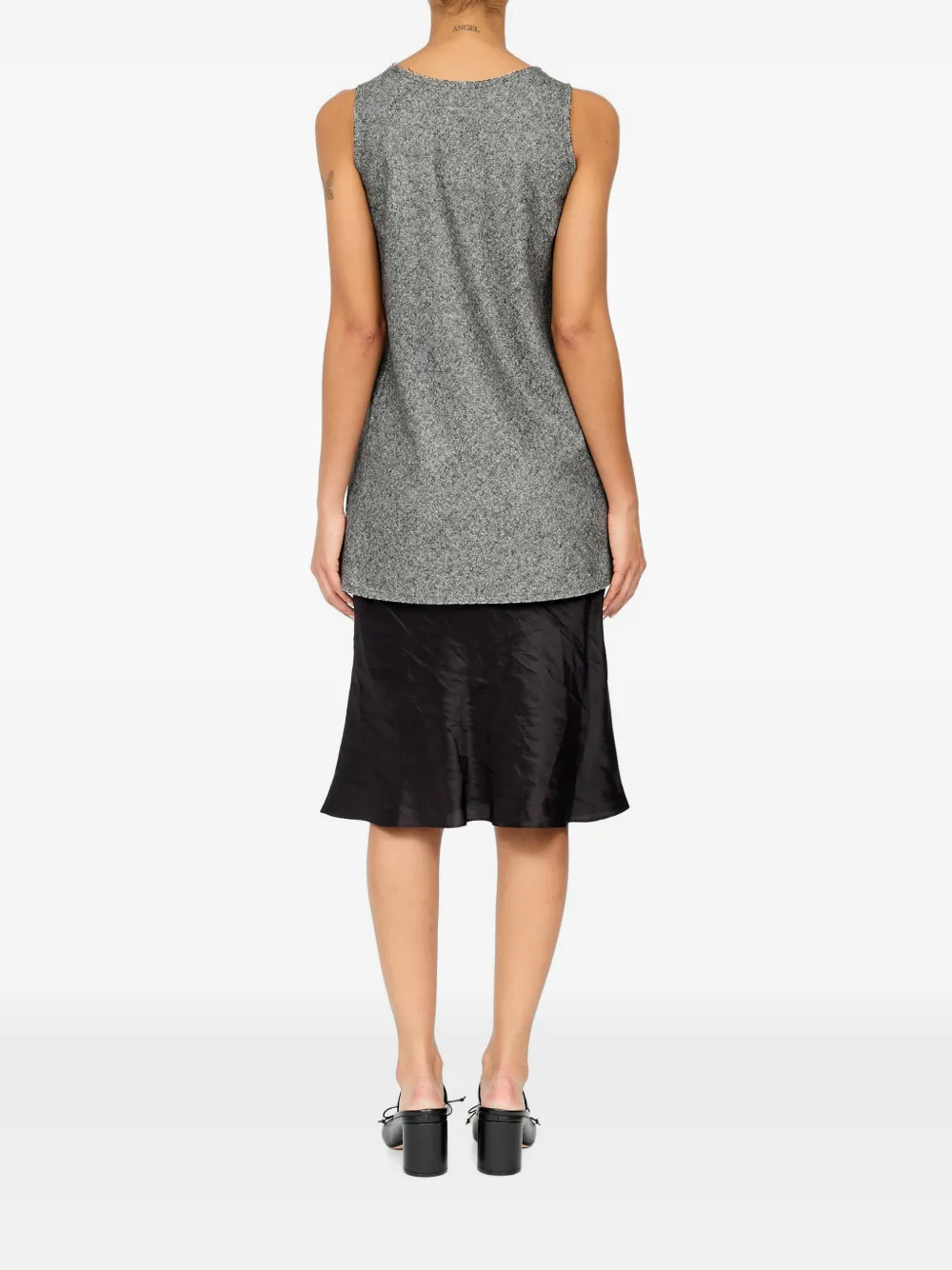 MM6 Maison Margiela Midi-jurk Grijs