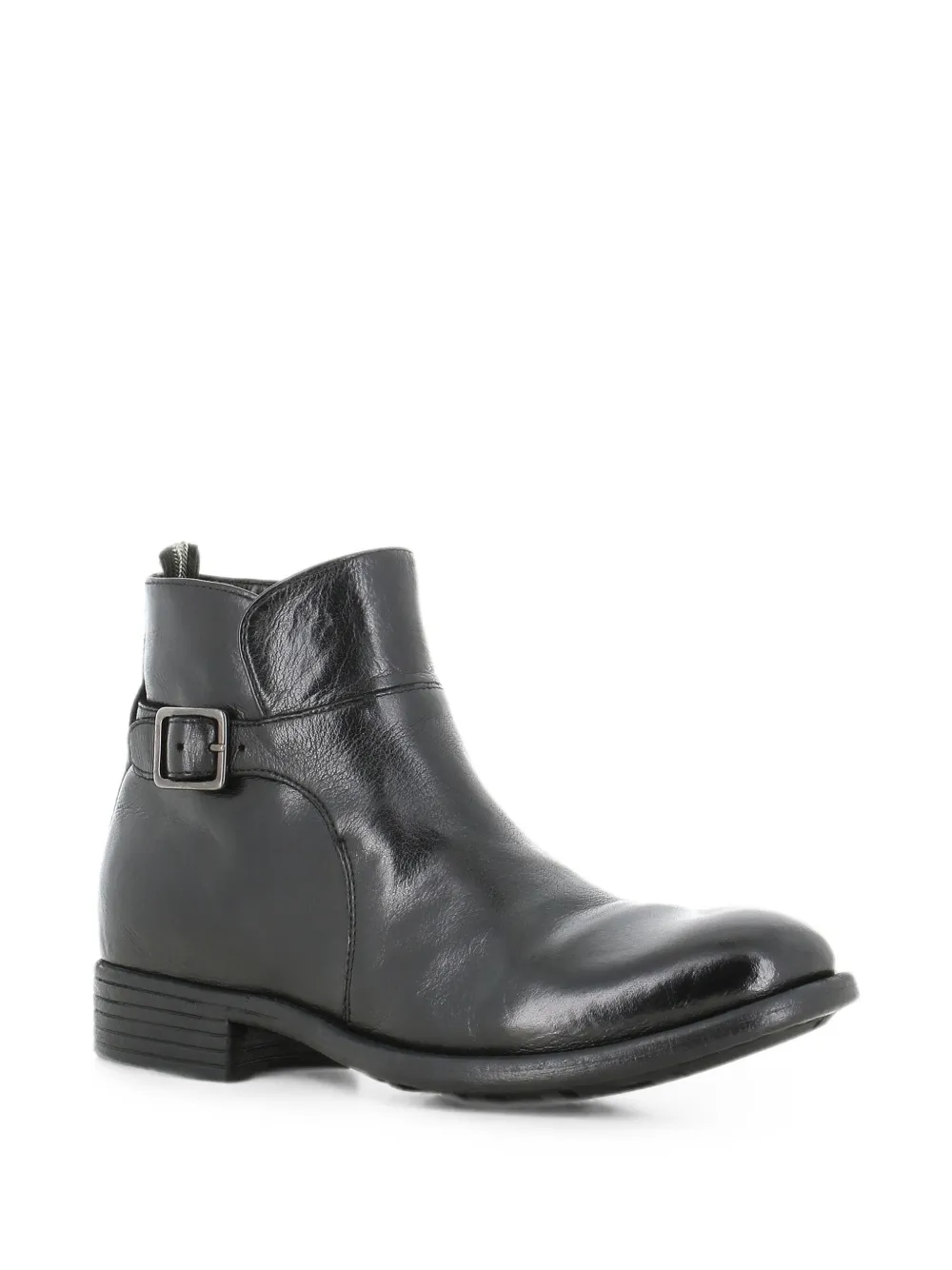 Officine Creative Calitxe 008 buckle-fastening ankle boots Zwart
