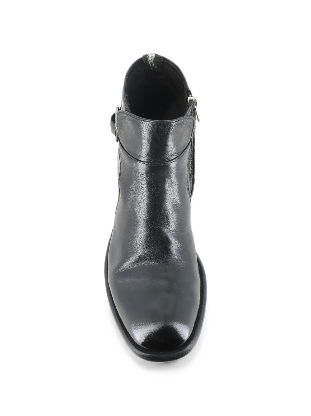 Officine Creative Calitxe 008 Buckle-fastening Ankle Boots in Black, view 4