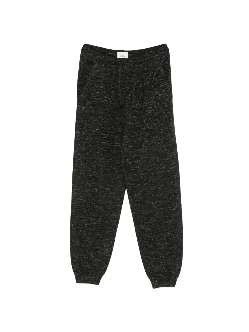 MARANT ÉTOILE Kira drawstring-waist track pants - Grigio