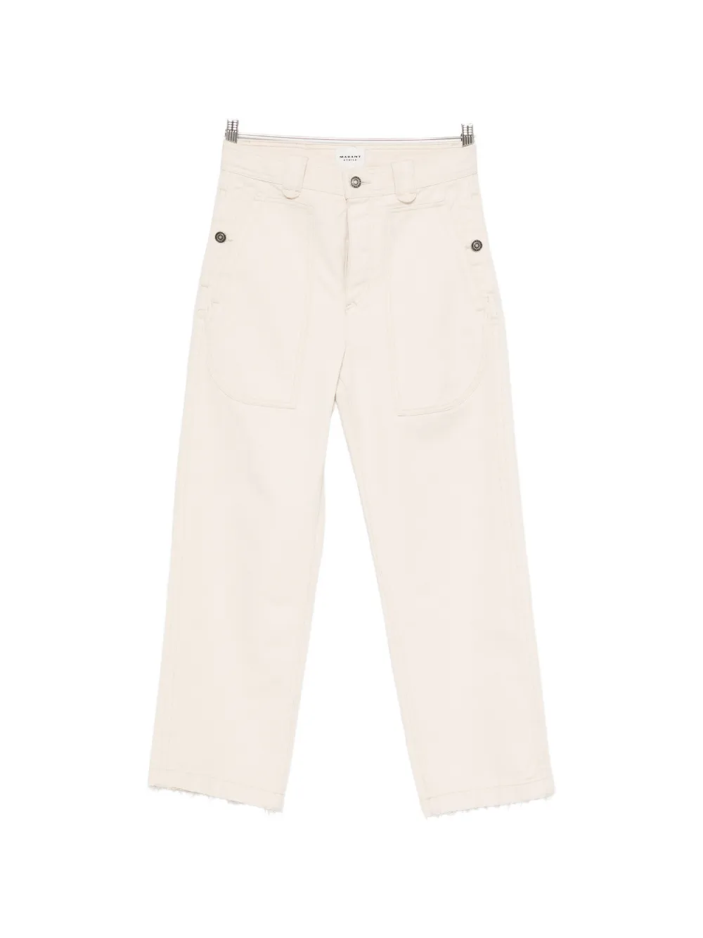 MARANT ÉTOILE Ermina logo-patch jeans - Toni neutri