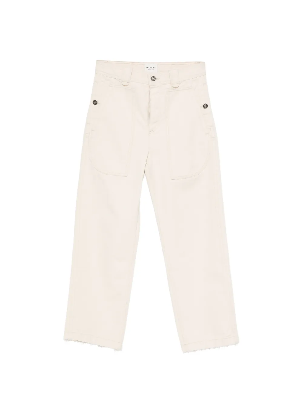 MARANT ÉTOILE Ermina logo-patch jeans - Toni neutri