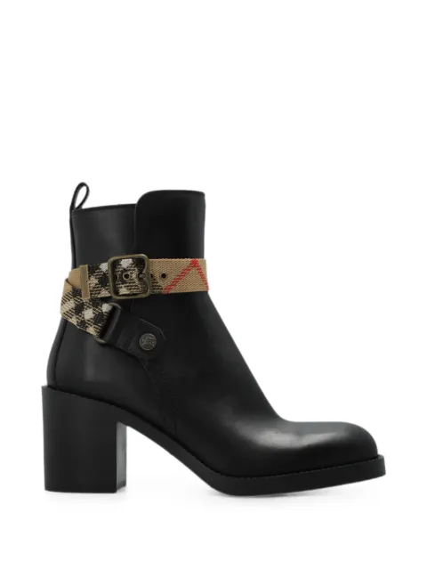 Burberry Huntley buckled ankle boots