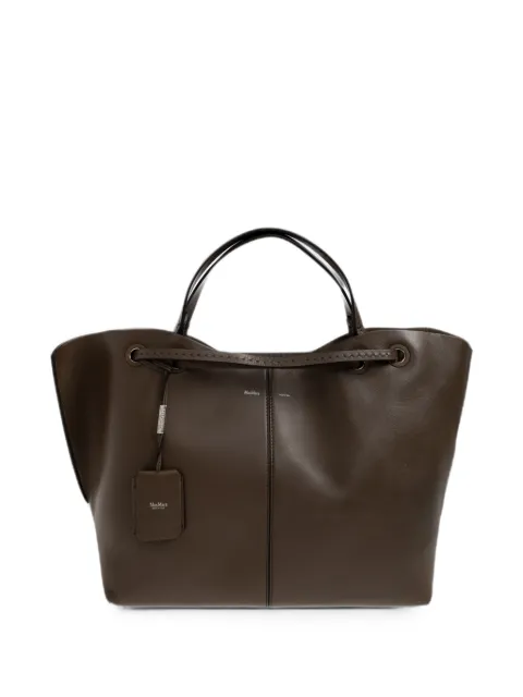 Max Mara tote Double de piel de napa