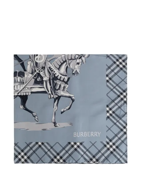 Burberry Archive Knight Silk Scarf