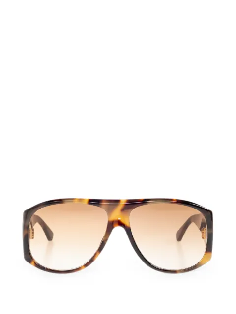 Chloé tortoiseshell-effect sunglasses