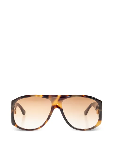 Chloé tortoiseshell-effect sunglasses