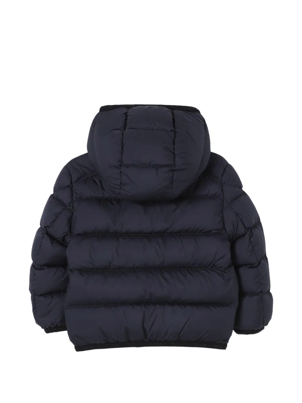 Moncler Enfant Gewatteerd jack met capuchon Blauw