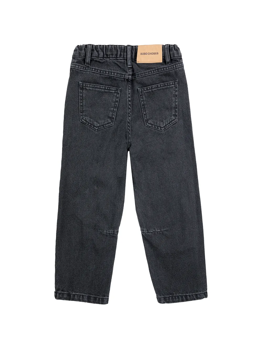 Bobo Choses Katoenen jeans met logoprint Grijs