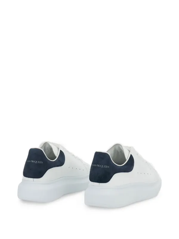 Alexander McQueen Oversized Leather Sneakers | White | FARFETCH